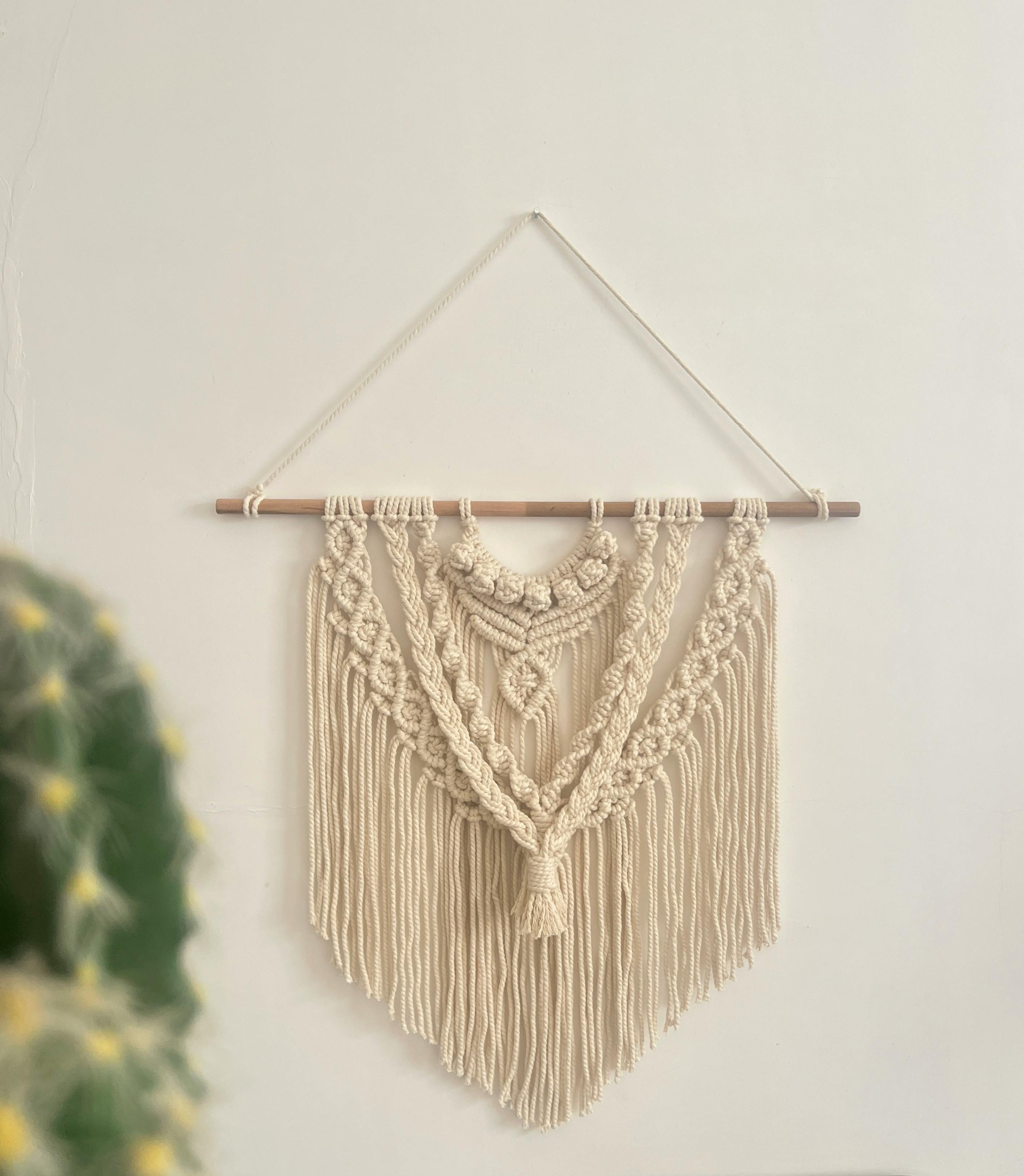 Handwoven Macramé Wall Hanging